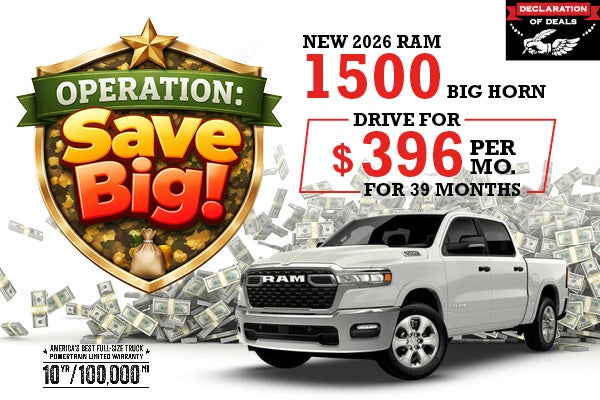 NEW 2026 RAM 1500 BIG HORN